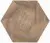 Плитка напольная Атем  346х400 Hexagon Wood  B, фото 1