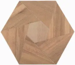 Плитка напольная Атем 346х400 Hexagon Wood YL