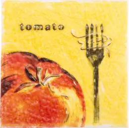 Декор Streza Tomato W