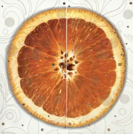 Панно Атем  590х595 Cuba Orange
