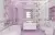 Плитка облицовочная InterCerama BATIK стена фиолетовая темная / 2350 83 052, фото 2