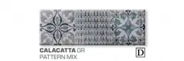 Плитка облицовочная  Атем 100x300 L Calacatta Pattern Mix GR