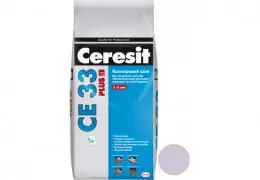 Затирка CERESIT CE-33 PLUS 182 фиолетовый до 6 мм, 2 кг