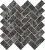 Декор OPOCZNO 268х297 Sephora Black Mosaic, фото