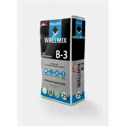 Клей для газоблоку,  Wallmix B-3, 25 кг(48)