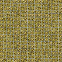 Мозаїка Grand Kerama  моно рельєфний золото (15x15x6),636