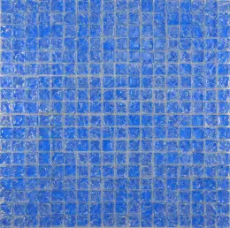 Мозаїка Grand Kerama моно  блакитна колота (15х15х6), 446