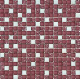Мозаїка Grand Kerama  мікс рожево-рожево-колотий-білий (15х15х6), 499