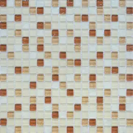 Мозаїка Grand Kerama  мікс ICE бежева (15x15x6), 2202