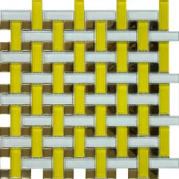 Мозаїка Grand Kerama плетінка жовта (48х15х6), 1080