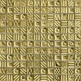 Мозаїка Grand Kerama моно золото малюнок (23х23х6), 2252