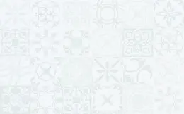 Плитка облицовочная Cersanit 250x400 Sansa White Pattern Glossy 