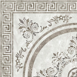 Плитка напольная Click Ceramica  450x450 Bahrein Roseton Perla
