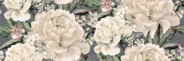 Плитка облицювальна Cersanit 200х600 GRACIA Grey Flower Satin
