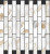 Мозаїка  InterCerama 298x320 Calacatta Gold M0335071, фото